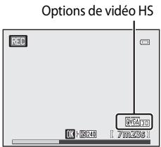 NIKON COOLPIX AW100 - Appuyez sur ● (▶ enregistrement vidéo) pour lancer l'enregistrement. - 1