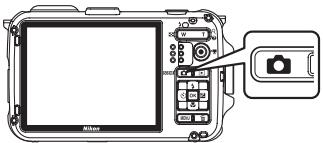 NIKON COOLPIX AW100 - Appuyez sur la commande 📄. - 1