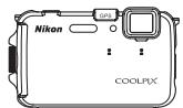NIKON COOLPIX AW100 - Vérification du contenu de l'emballage - 1