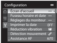 NIKON COOLPIX AW100 - Navigation entre les onglets - 5