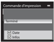 NIKON COOLPIX AW100 - Choisissez d'imprimer ou non la date de prise de vue et les informations de prise de vue. - 1