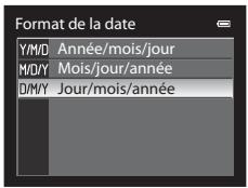 NIKON COOLPIX AW100 - Réglage de la langue, de la date et de l'heure - 5
