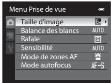 NIKON COOLPIX AW100 - Navigation entre les onglets - 1