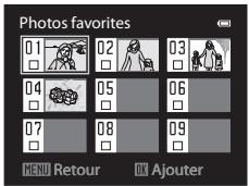 NIKON COOLPIX AW100 - Ajout d'images à des albums - 2
