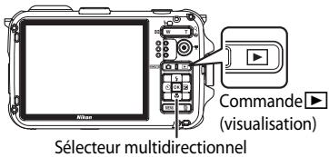 NIKON COOLPIX AW100 - Appuyez sur la commande ▶ (visualisation). - 1