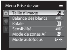 NIKON COOLPIX AW100 - Lorsque vous affichez des menus - 2