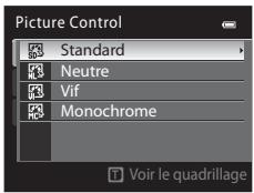 NIKON COOLPIX P310 - Personnalisation des régles Picture Control du COOLPIX existants : réglage rapide et réglage manuel - 1