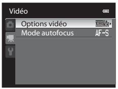 NIKON COOLPIX P310 - Modification des réglages d'enregistrement d'une dette (Menu Video) - 1