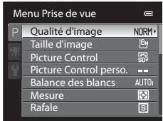 NIKON COOLPIX P310 - Navigation entre les onglets - 1