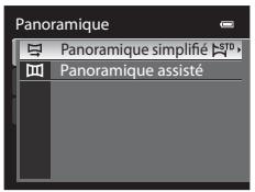 NIKON COOLPIX P310 - Utilisation de l'option Panoramaque simplifié - 1