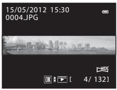 NIKON COOLPIX P310 - Visualisation de photos enregistrées avec l'option Panoramaque simplifié (défilament) - 1