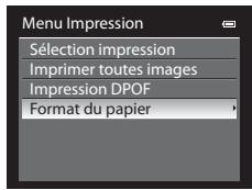 NIKON COOLPIX P310 - Utilisez le.selecteur multidirectionnel pourCHOir Format du papier et appuyez sur 品 - 1