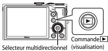 NIKON COOLPIX P310 - Appuyez sur la commande (visualisation). - 1