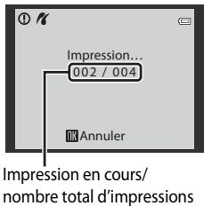 NIKON COOLPIX P310 - L'impression démarre. - 1
