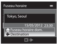 NIKON COOLPIX P310 - Choisissez Destination,uis appuyez sur K - 1