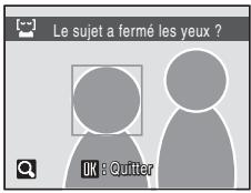 NIKON COOLPIX S220 - Utilisation de l'écran Détect. yeux fermés - 1