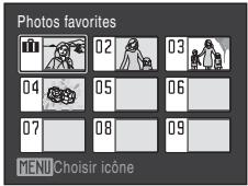 NIKON COOLPIX S220 - Visualisation des photos du dossier Favoris - 3