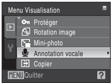 NIKON COOLPIX S220 - Enregistrement d'annotations vocales - 2