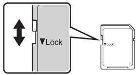 NIKON COOLPIX S220 - Commutateur de protection en écriture - 1