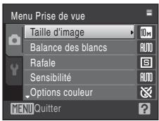 NIKON COOLPIX S220 - Affichage du menu Configuration - 2