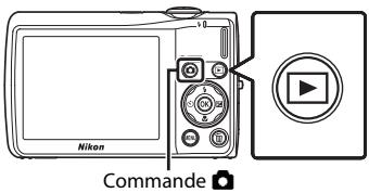NIKON COOLPIX S220 - Appuyez sur la commande ▶. - 1