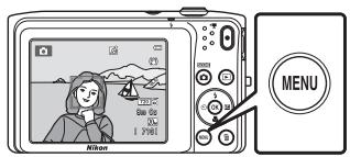 NIKON COOLPIX S3500 - Fonctions régables à l'aide de la commande MENU (MENU prise de vue) - 1