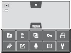 NIKON COOLPIX S4200, COOLPIX S4400, COOLPIX S4300 - Fonctions de visualisation - 6