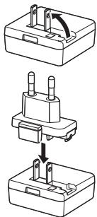 NIKON COOLPIX S4200, COOLPIX S4400, COOLPIX S4300 - Préparez l'adaptateur de charge eh-69p fourni. - 1