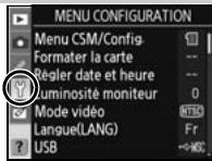 NIKON D80 - Utilisation des menus de l'appareil photo - 8