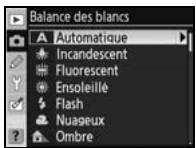 NIKON D80 - Balance des blancs (modes P, S, A et M) - 1