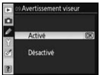 NIKON D80 - 9: Avertissement viseur (tous les Modes) - 1