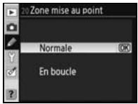 NIKON D80 - 20: Zone mise au point (tous les modes) - 1