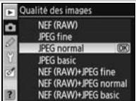 NIKON D80 - Utilisation des menus de l'appareil photo - 17