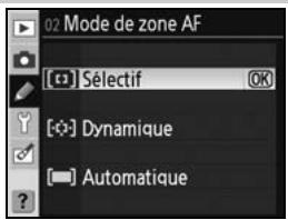 NIKON D80 - Choix de la zone de mise au point - 1