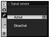 NIKON D80 - 1: Signal sonore (tous les modes) - 1