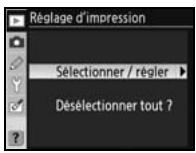 NIKON D80 - Réglage d'impression - 1