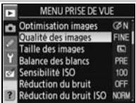 NIKON D80 - Utilisation des menus de l'appareil photo - 21