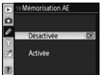 NIKON D80 - 19: Mémorisation AE (tous les modes) - 1