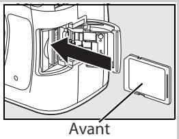NIKON D80 - Insérez une carte mémoire. - 2