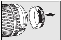 NIKON D80 - Fixation d'un objectif - 2