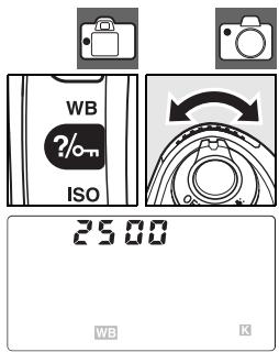 NIKON D80 - Choix d'une température de couleur - 1