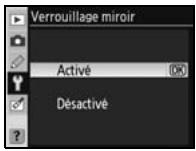 NIKON D80 - Verrouillage miroir - 1