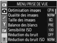 NIKON D80 - Utilisation des menus de l'appareil photo - 10