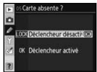 NIKON D80 - 5: Carte absente ? (tous les modes) - 1