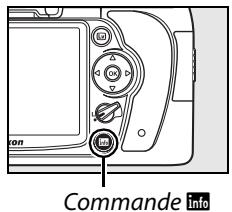 NIKON D90 - L'Affichage des informations de prise de vue - 1