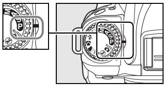 NIKON D90 - Réglez la molette de mode sur P. - 1