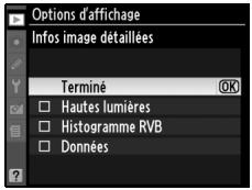 NIKON D90 - Options d'affichage - 1