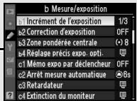 NIKON D90 - Réglage précis des paramètres de l'appareil photo - 4