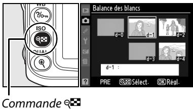 NIKON D90 - Sélectionnez un pré-réglage. - 1