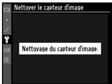 NIKON D90 - Sélectionnez Nettoyer maintenant. - 3